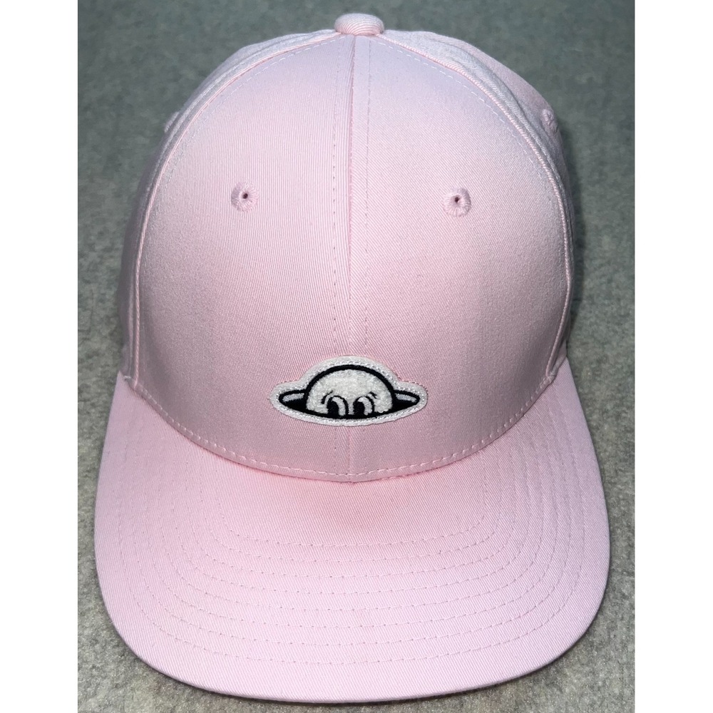 Radmor Unisex Baseball Hat Cap Pink Golf Logo Adjustable Slide Buckle One Size